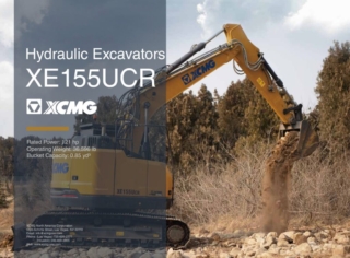 XCMG XE155UCR HYDRAULIC EXCAVATOR