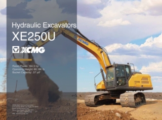 XCMG XE250U HYDRAULIC EXCAVATOR
