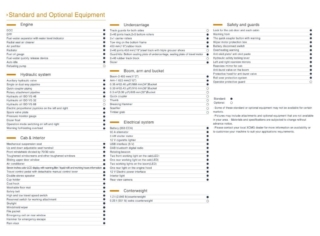 XCMG MICHIGAN XE80U SPECS